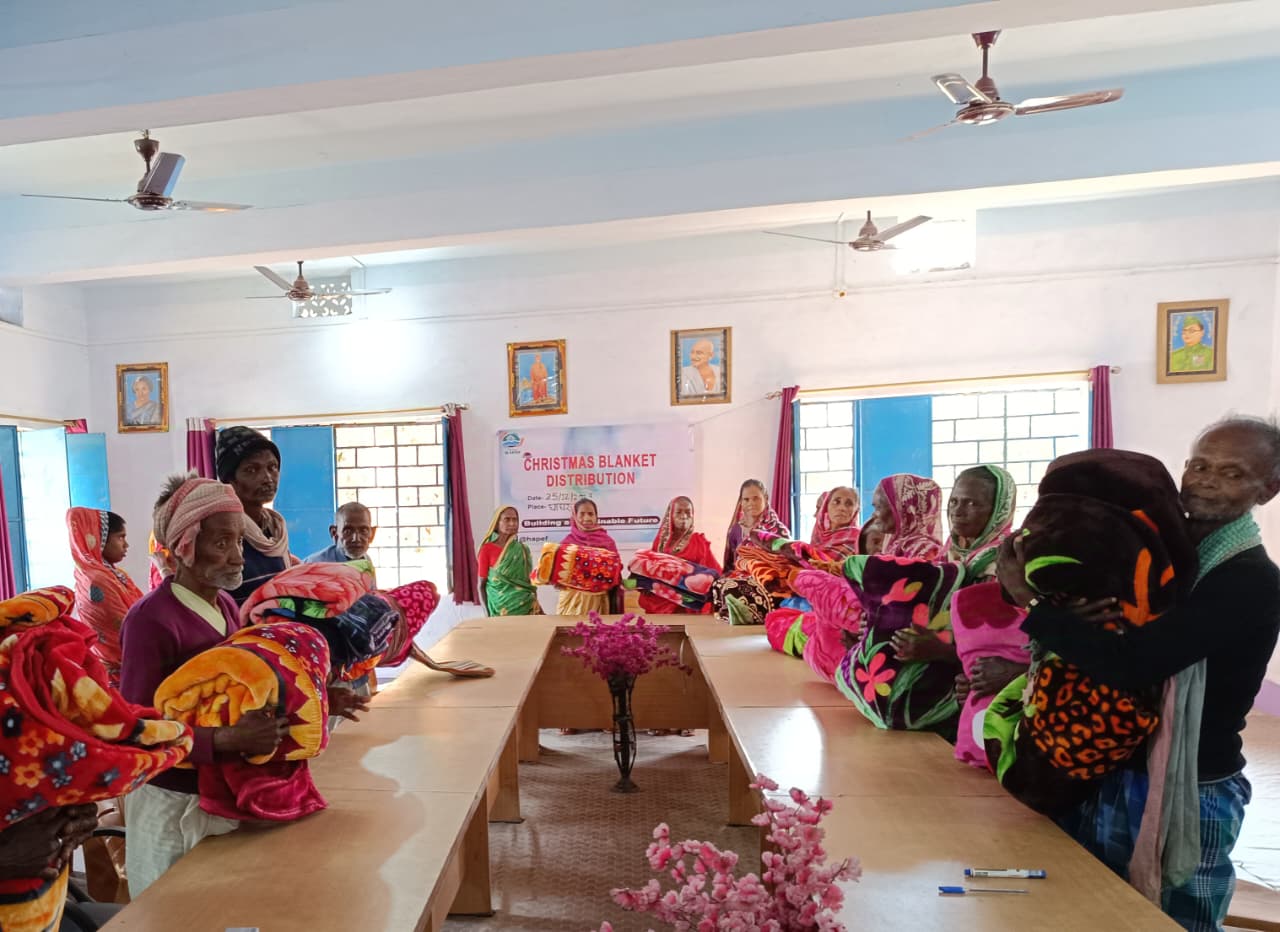 Christmas Blanket Distribution
