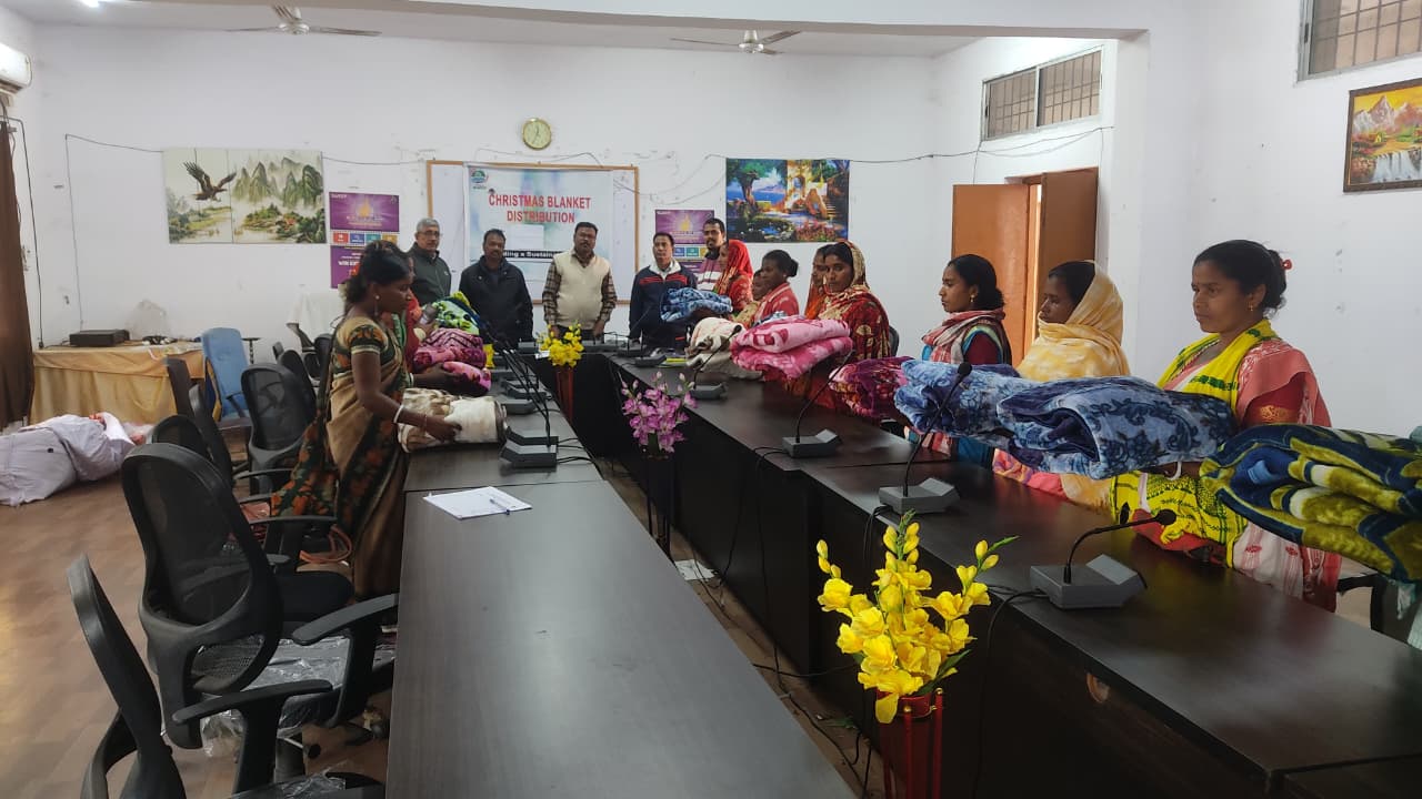 Christmas Blanket Distribution