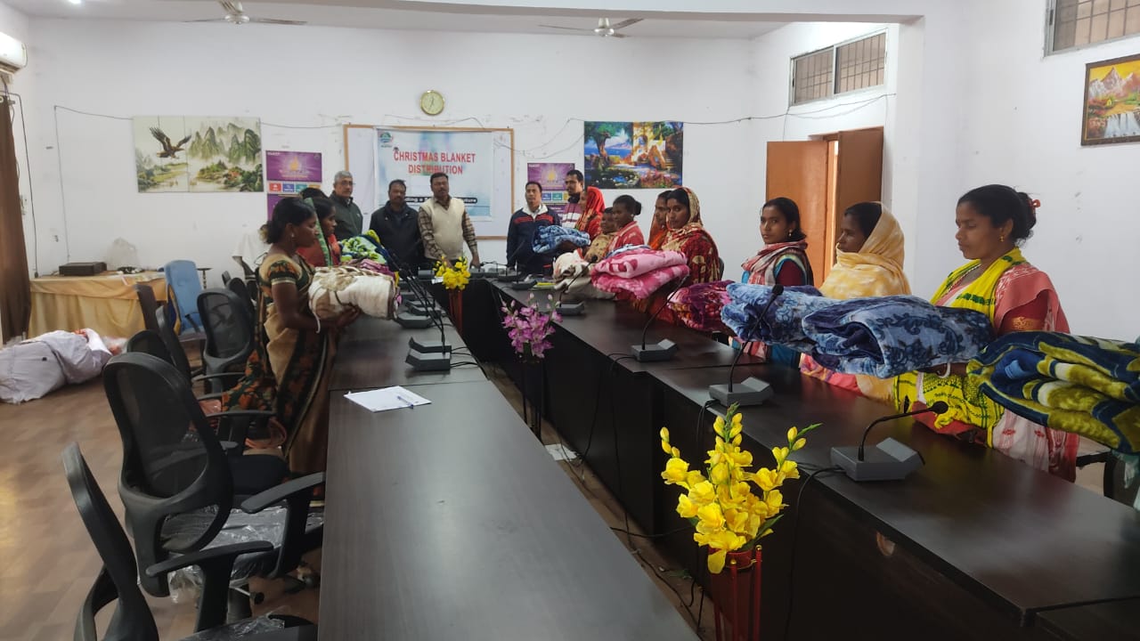 Christmas Blanket Distribution